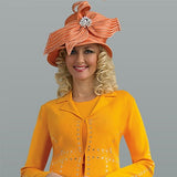 Lily and Taylor H941 orange hat