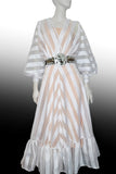 Lantern Sleeve Maxi Dress