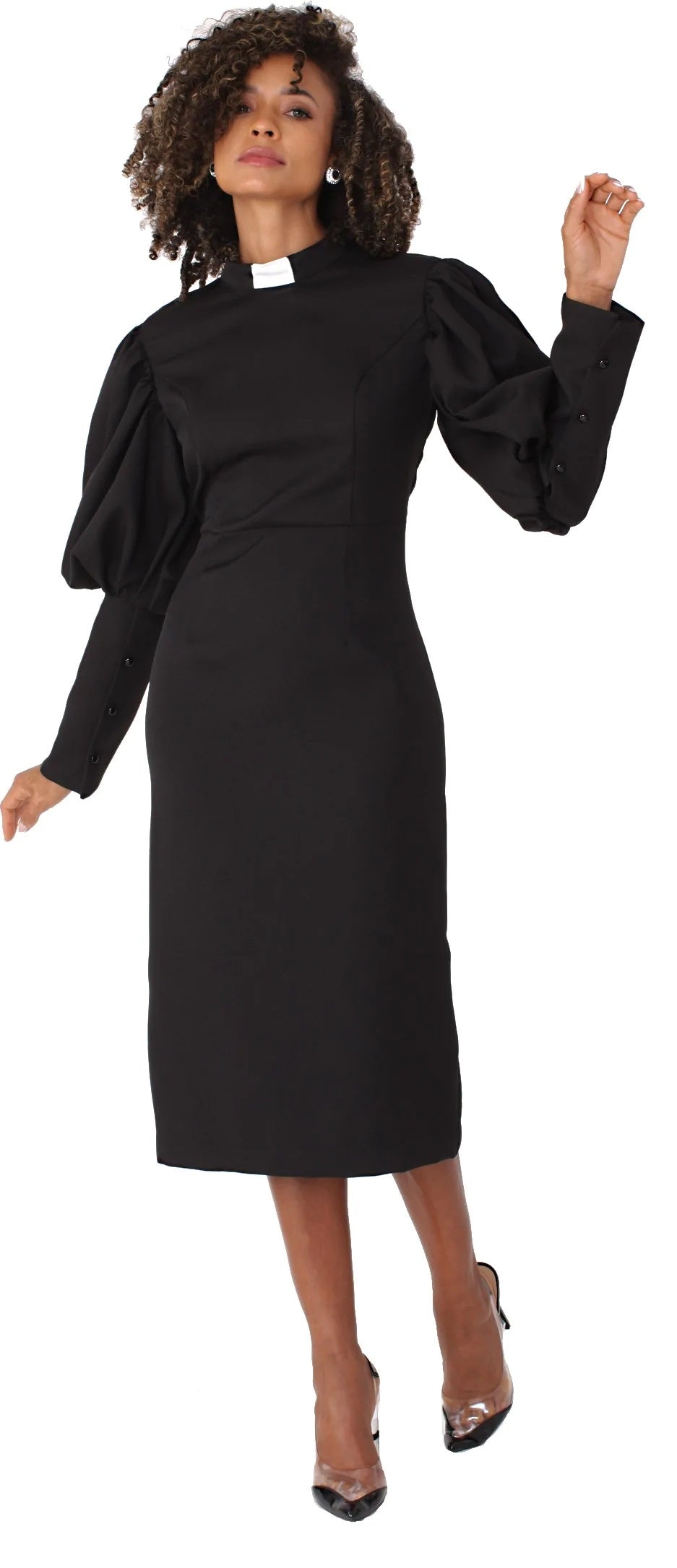 black pleated dress COLLARED MIX MEDIA PLEATED DRESS – JULIA JORDAN
