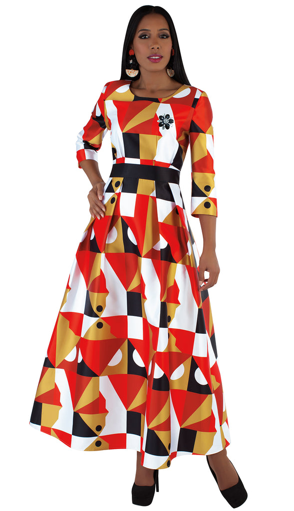 Tally Taylor Dress 4497-White
