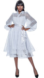 Terramina 7067 white dress