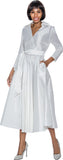 Terramina 7869 white maxi dress