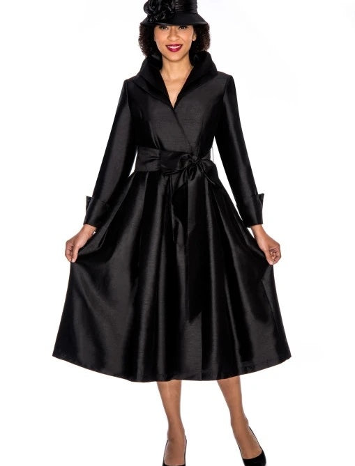 black usher dresses Frank Usher 1970s Vintage Black Ruched Jersey Halter Gown  Featherstone  Vintage
