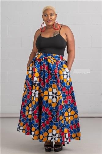 African Print Maxi Skirt – Diva's Den Fashion, LLC