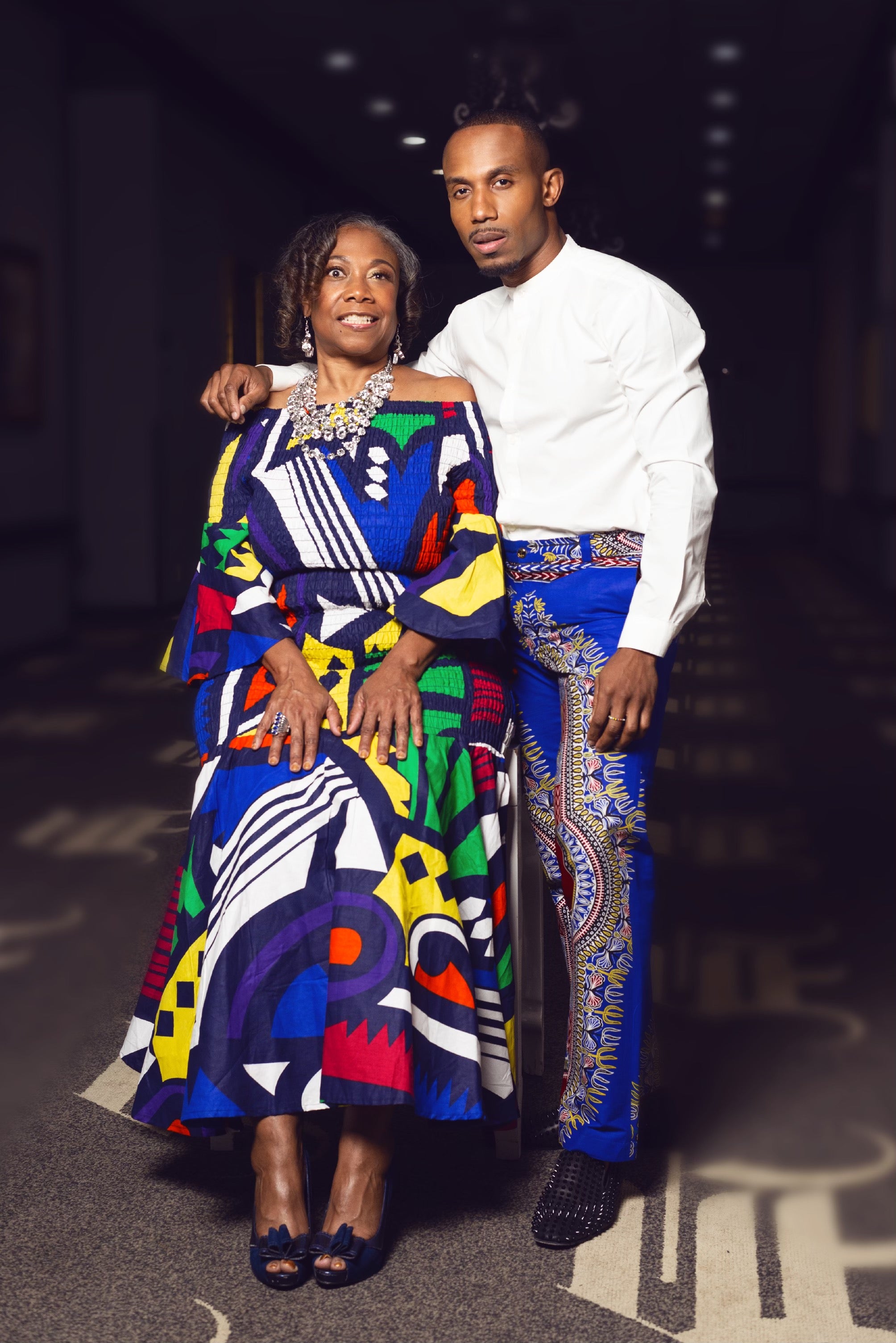 African Print Smock Dress – Diva's Den Fashion, LLC