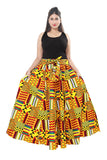 Print Maxi Skirt