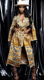 African Print Duster