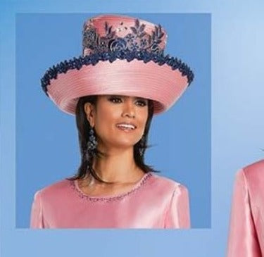 Donna Vinci H11758 pink hat