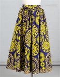 African Print Maxi Skirt