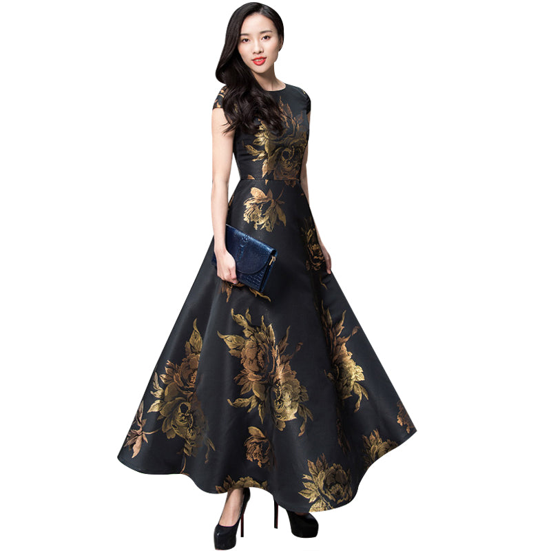 Flare Maxi Dress Diva's Den Fashion, LLC Flare Maxi Dress Diva's Den Fashion, LLC