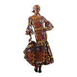 African Print Smock Dress